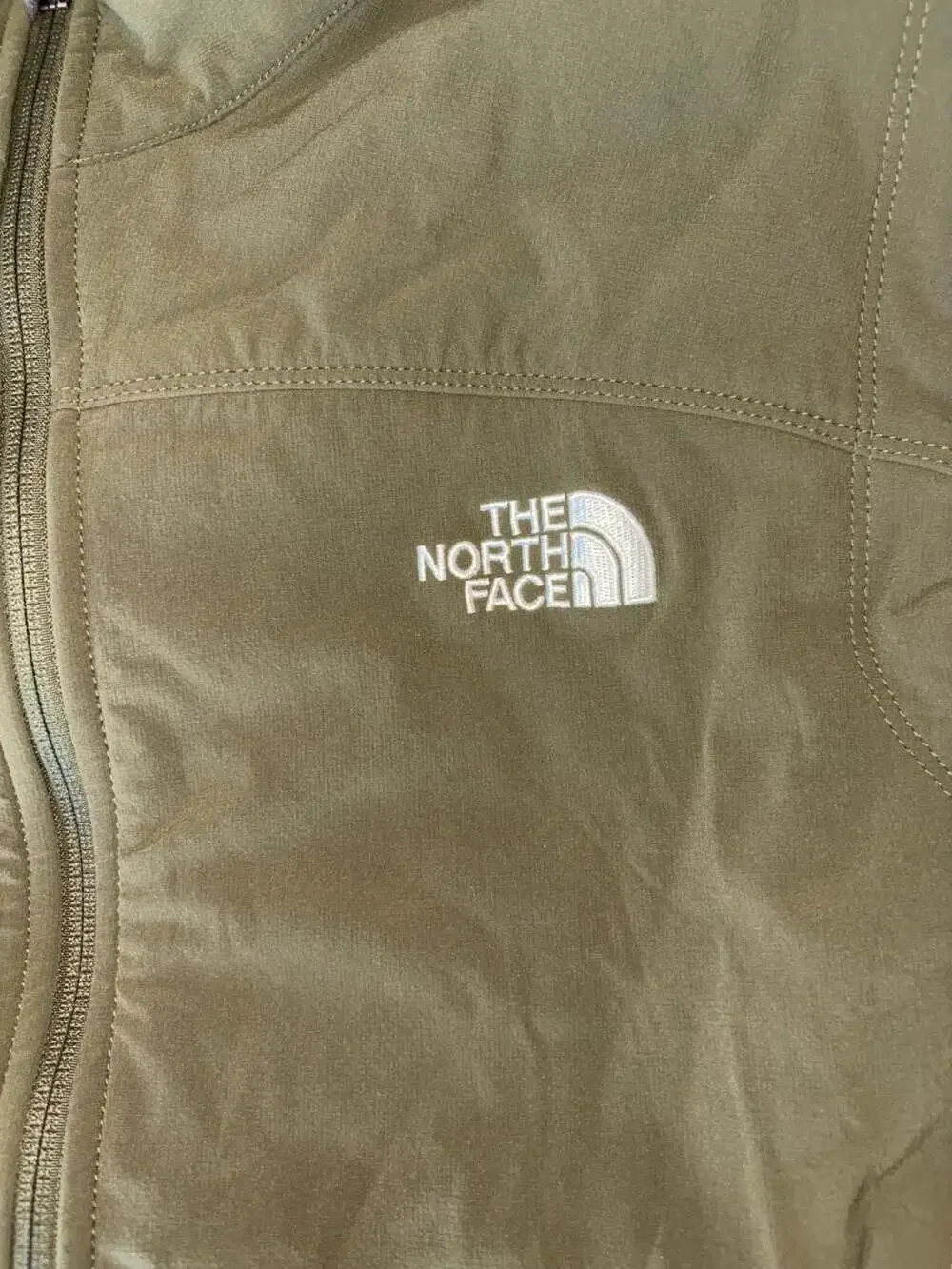 The North Face Apex Vest Men’s Large Green Full Zip Soft Shell Fleece Lined